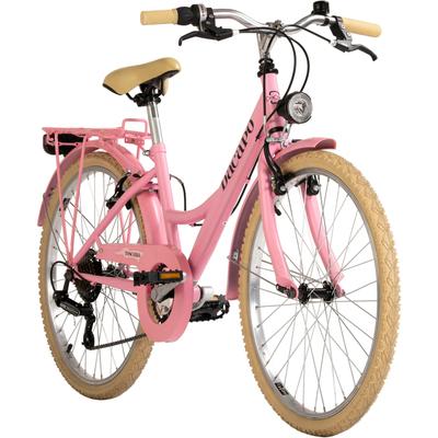 Kinderfahrrad DACAPO "Toscana" Gr. 41, rosa (rosa, rosa), Fahrräder, Kinder, 41cm, 24 Zoll (60,96cm)