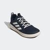Wanderschuh ADIDAS TERREX "TERREX BOAT CLIMACOOL", Gr. 41, legend ink, chalk weiß, semi impact orange, Textil, Synthetik, sportlich, Schuhe