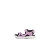 Riemchensandale ECCO "BIOM RAFT", Kinder, Gr. 33, rosa (altrosa), Lederimitat, Textil, sportlich, Schuhe, Sommerschuh, Sandalette, Kinderschuh mit Klettriemchen
