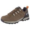Wanderschuh JACK WOLFSKIN "REFUGIO TEXAPORE LOW W", Gr. 43, braun, Veloursleder, Textil, sportlich, Schuhe, Wasserdicht