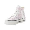 Sneaker CONVERSE "CHUCK TAYLOR ALL STAR LIFT", Gr. 37, vintage weiß, summit pink, Textil, sportlich, Schuhe