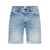 Bermudas CAMEL ACTIVE, Herren, Gr. 34, N-Gr, bleach blau, Denim/Jeans, Obermaterial: 86% Baumwolle, 13% Polyester, 1% Elasthan, unifarben, casual, normal kniefrei, Hosen, Sommerhose im 5-Pocket-Style