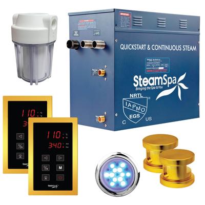 SteamSpa Royal 10.5 KW QuickStart Acu-Steam Bath Generator Package