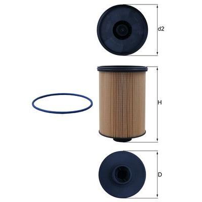 MAHLE Universal Ø108,8mm 108,8mm für MAN 81125016123 81125016129 KX 659D Image
