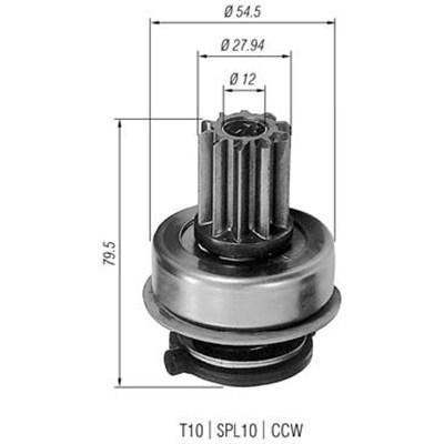 MAGNETI MARELLI Ritzel, Starter Universal 940113020199 Image