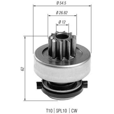 MAGNETI MARELLI Ritzel, Starter Universal 940113020398 Image