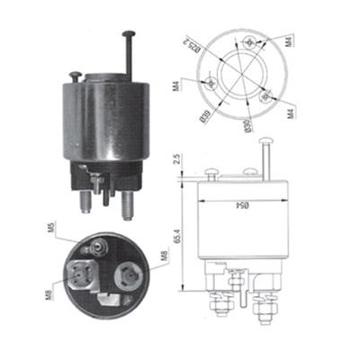 MAGNETI MARELLI Magnetschalter, Starter Universal 940113050373 Image
