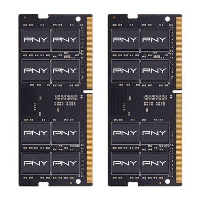PNY 64GB Performance DDR4 3200 MHz SO-DIMM Memory Kit (2 x 32GB) MN64GK2D43200-TB