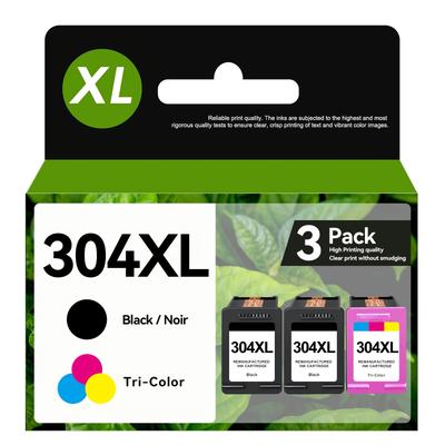TEMU Remanufactured 304xl Printer Cartridges Replacement For 304 Xl Multipack And 1colour Compatible For 5000 5010 5020 5030 5032, 2620 2622 2630 3720 3735 3750 3760 3762 3764