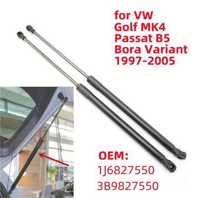 TEMU Pair Of Oem Tailgate Struts For Vw Golf Mk4, B5, (1997-2005) - 50cm/19.68in Length - Steel Construction - Oem Numbers: 1j6827550, 3b9827550 Image