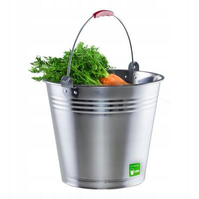 Wassereimer aus Edelstahl, 10L - Kadax Image