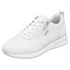 Keilsneaker REMONTE, Damen, Gr. 39, weiß, Leder, sportlich, Schuhe, Freizeitschuh, Halbschuh, Schnürerschuh mit gepolstertem Schaftrand
