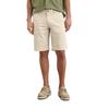 Shorts MARC O'POLO "in softer Twill Stretch-Qualität", Herren, Gr. 32, Normalgrößen, braun (light braun), Obermaterial: 97% Baumwolle, 3% Elasthan, unifarben, casual, regular fit kurz, Hosen