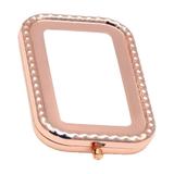 RAGUPEL Hand Mirror Elegant Folding Mirror Hand Mirror Easy to Store Hand Mirrors with Handle Meiguijin