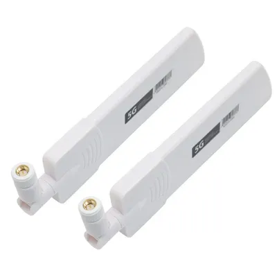 2PCS 5G/3G/4G/GSM Full Band Glue Stick Omni Wireless Smart Meter Router Module Gain 40DBi Antenna,