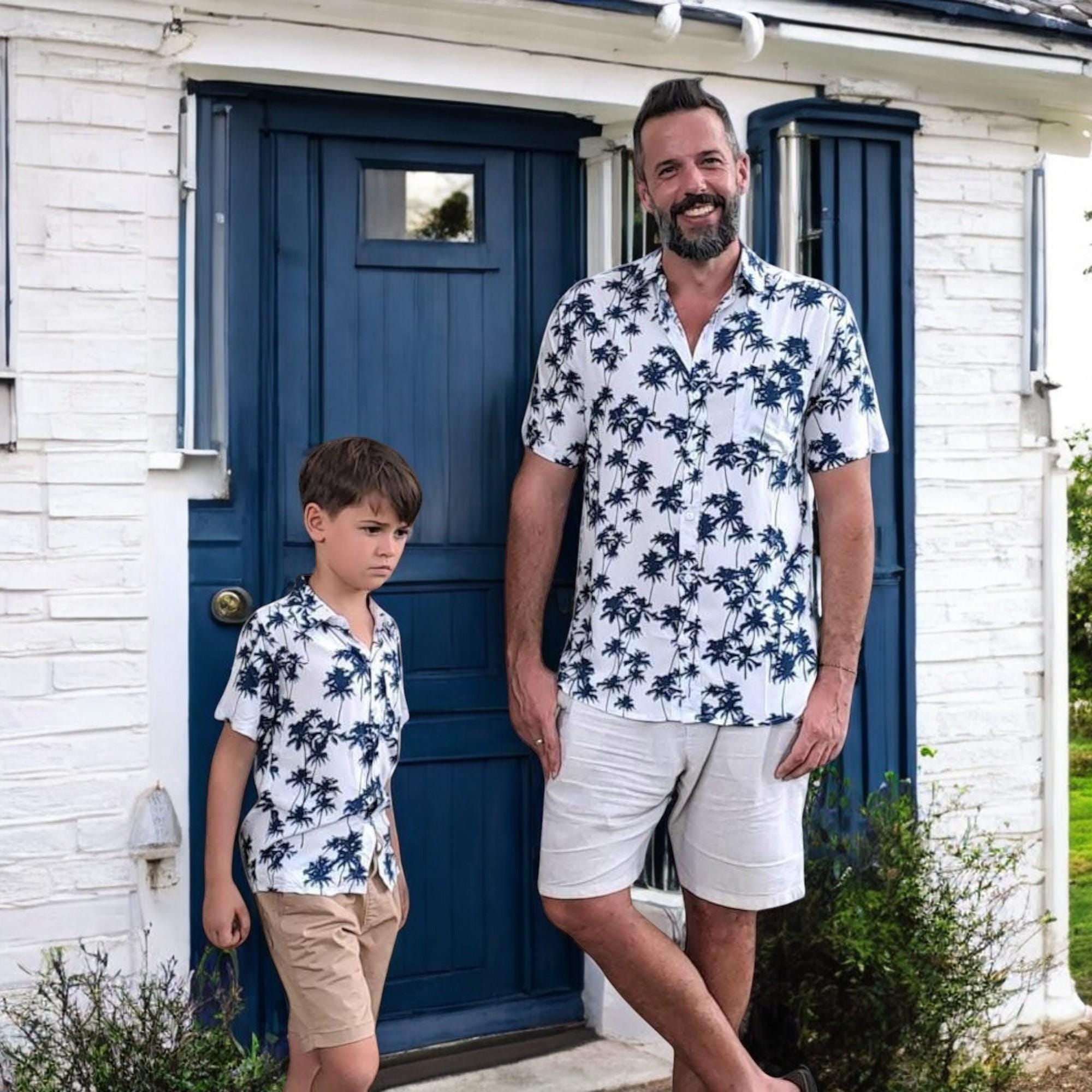Magliette abbinate padre e figlio, Magliette papà e figlio, Outfit papà e io, Outfit coordinati per la famiglia, Regalo per lui, Regalo per la festa d