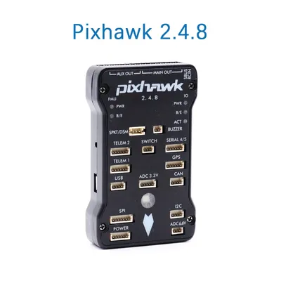 Pixhawk 2.4.8 PX4 PIX Flight Controller+M8N GPS+ 433/915Mhz 100/500mw Radio V5 Telemetry+Safety