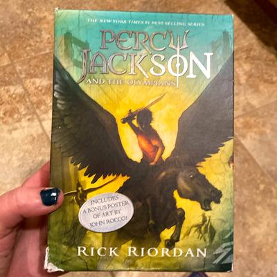 Disney Other | 5 Book Box Set Percy Jackson By Rick Riordan *Read/Preloved | Color: Blue | Size: 5 Book Set