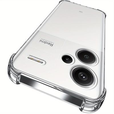 TEMU Case For /note 13 Pro/note 13 Pro+ [drop Protection] Shockproof Transparent Cover For Xiaomi /note 13 Pro/note 13 Pro Plus, Suitable For Women And Men Image