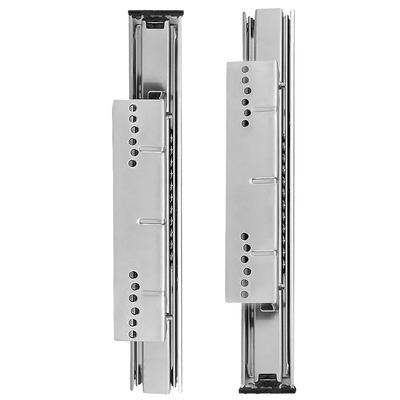 TEMU Galvanized Steel Kitchen Drawer Slides - 405mm To 800mm Full Extension, Heavy-duty Ball Bearing Telescopic Rails, Smooth Operation, Durable Cabinet Pull-outs Image
