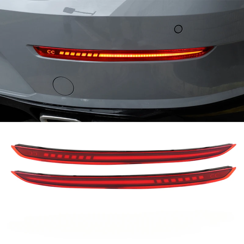Für vw cc artenon schieß bremse hintere stoßstange licht jagd version arteon modifizierter brems fluss blinker zubehör dekoration Image