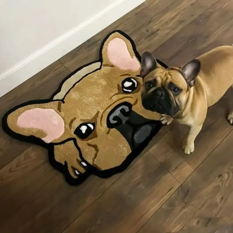 Nette Cartoon Law Eimer Imitation Kaschmir Teppich Weiche Und Bequeme Badezimmer Tür Matte Balkon Teppich Wohnkultur Image