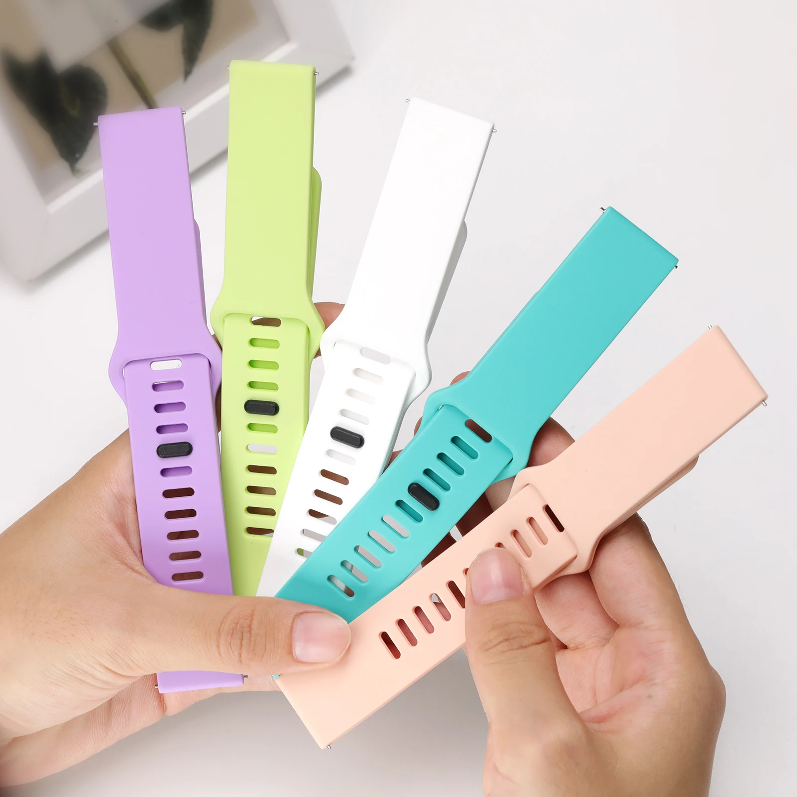 Original Silikonarmband für Xiaomi Redmi Watch 5 Active SmartWatch Zubehör 22 mm Uhrenarmbänder Armband Redmi Watch 5 Lite Band Image