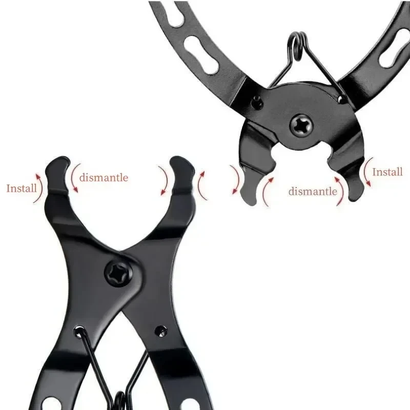 Mini Bike Kette Quick Link Werkzeug Kette Clamp Reparatur Werkzeuge Zangen Mini Mountainbike Schnelle Entfernung Installieren Zange Fahrrad Zubehör Image