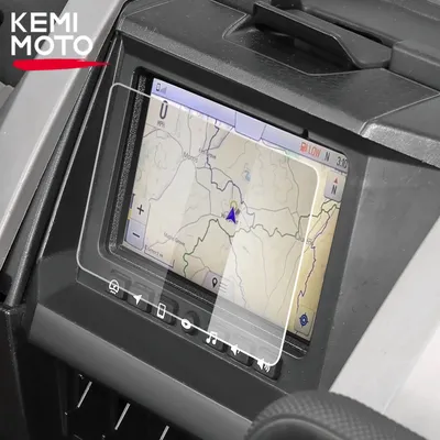 KEMIMOTO 7S Display Touchscreen Glass Screen Protector Compatible with Polaris RZR PRO R XP/XP4 1000