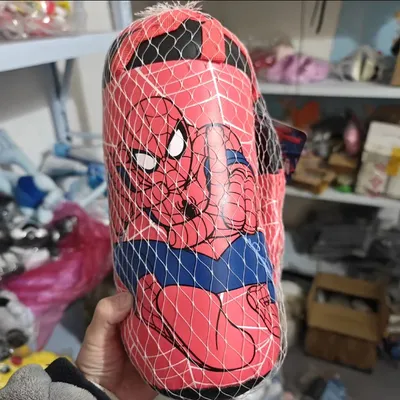 Spider Man Children'S Mini Boxing Set Glove+Bag Anime Cartoon Cute Sports Toy Physical Training Boy