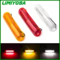 10 pz 12 V 24 V LED Luci di posizione laterali 6 Luce a LED per camion con rimorchio Camion Ambra Bianco Rosso Indicatore Lampada Accessori auto Luce