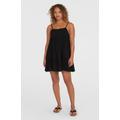 Sommerkleid O'NEILL "RILEE SHORT DRESS", Damen, Gr. M (38), N-Gr, schwarz (schwarz out), Obermaterial: 100% Viskose, sportlich, Kleider