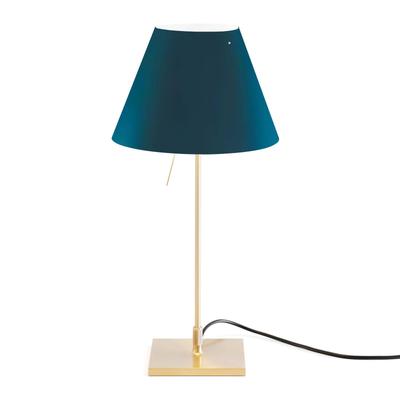 Luceplan Costanzina Tischlampe messing petrolblau Image
