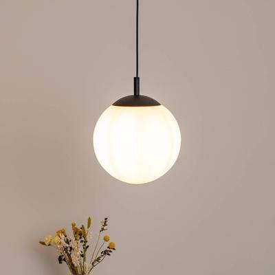 TK Lighting Hängeleuchte Esme, Opalglas, einflammig, Ø 25 cm Image