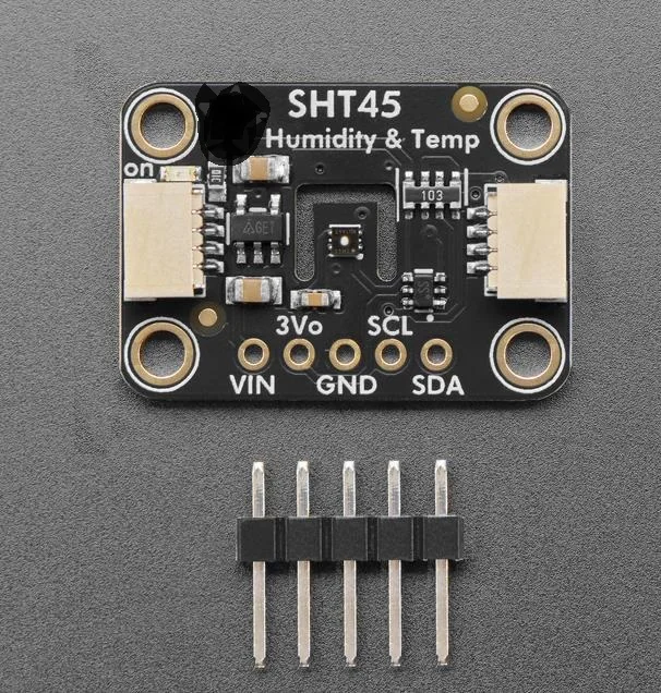 6174 Sensirion SHT45 Präzisionstemperatur und Luftfeuchtigkeit mit PTFE – STEMMA QT / Qwiic Image