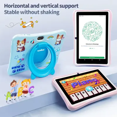 Neue 7 Zoll 5G WiFi Kinder Tablets Für Studie Bildung Quad Core 4 GB RAM 128 GB ROM Bluetooth Dual Image