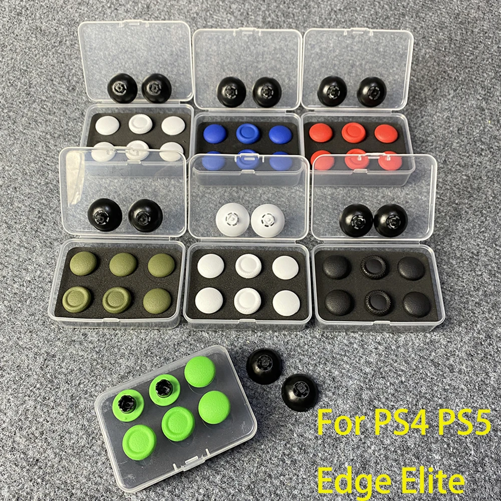 1Set Für PS4 PS5 Rand Elite Game Controller Griff Metall High und Low Rocker Cap Paddle Paddle Zurück Taste ersetzen Zubehör Image