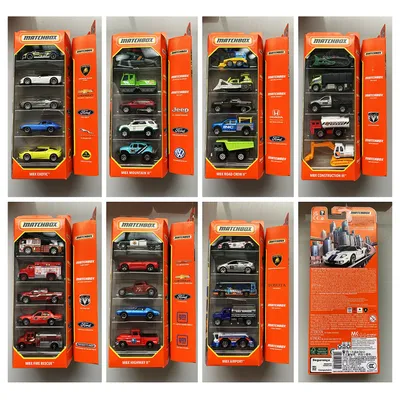 Hot Wheels Spielzeugauto 1:64 Hotwheels Super Car und mehr Spielzeuge für Jungen Matchbox 5-teiliges Set
