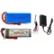7,4 V 3000 mAh/3600 mAh Lipo-Akku 2S/Ladegerät für WLtoys 144001 144010 124018 124019 144002 RC Cars Upgrade Parts Batterie