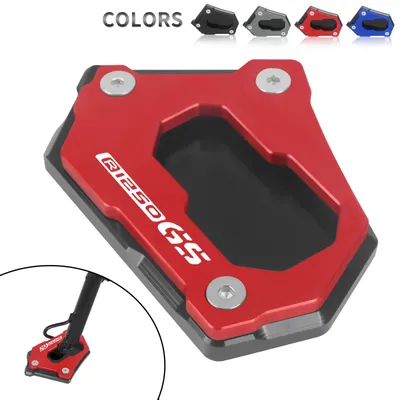 Motorcycle Kickstand Side Stand Extension Pad Support Plate For BMW R 1200 GS LC R1200GS Rallye ADV
