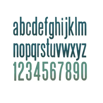 2023 New Letter Word Metal Cutting Dies Alphabet and Number Die Paper Cut Scrapbooking For Crafts
