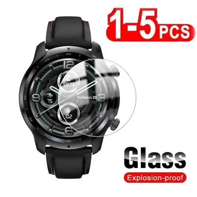 Tempered Glass for Ticwatch Pro 3 Ultra GPS Ticwatch Pro 5 C2 Plus E E2 E3 S S2 Glass Screen Protector Film Protection Foil