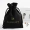 Black Suede Gift Bags free ship 3x4inch 3.5x4.7inch 4x6inch 4.7x6inch Custom Logo Jewelry