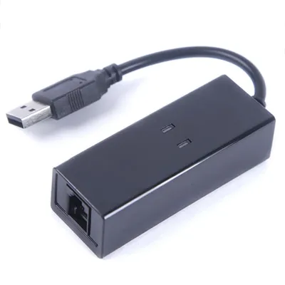 USB 56K V.90 V.92 External Dial Up Voice Fax Data Modem for Win XP Vista Win7/8/10/11 Linux