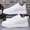 Scarpe da donna Leggere e traspiranti Scarpe da ginnastica bianche da donna Scarpe da ginnastica per feste Sport casual Corsa Moda Ufficio Scarpe con dettagli stringati