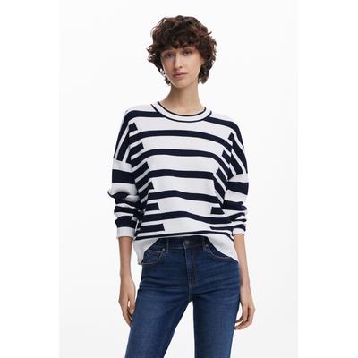Striped Jacquard Sweater