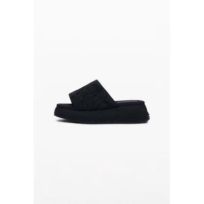 Platform slide sandals