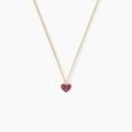 Collier Cerine Coeur Or Jaune