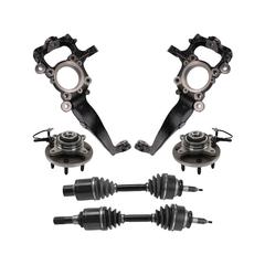 2010 Ford F150 Axle Wheel Hub and Steering Knuckle Kit - TRQ PSA77568