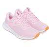 Trainingsschuh UNDER ARMOUR "UA W Charged Aurora 2", Gr. 38,5, prime pink, weiß, metallic silber, Textil, Synthetik, sportlich, Schuhe